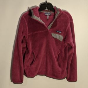 Patagonia hooded retool fleece